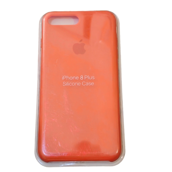 Apple iphone 7 plus / 8 Plus Silicon Case Spicy Orange - Picture 1 of 1
